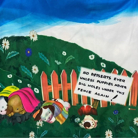 Unique Vintage x Little Golden Books Poky Little Puppy Skirt - Picture 8 of 12